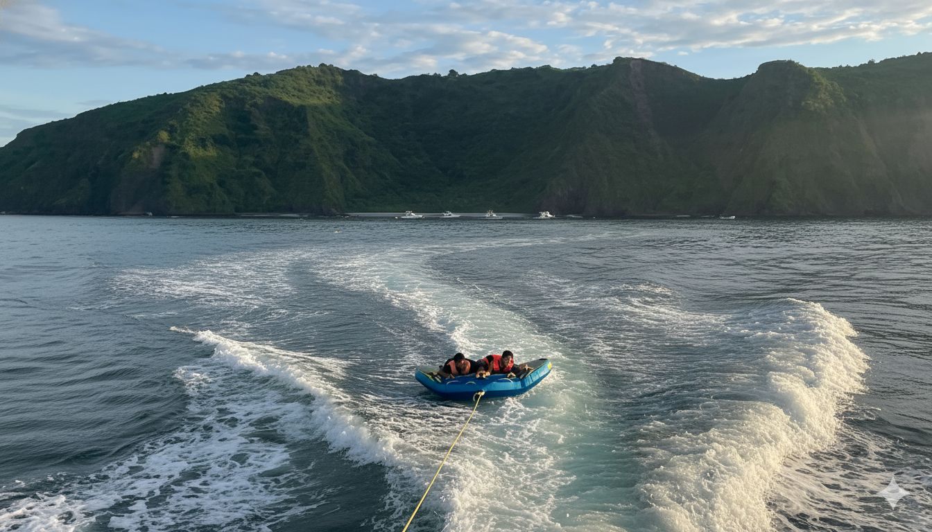 Isla Salango al extremo + Pto. López